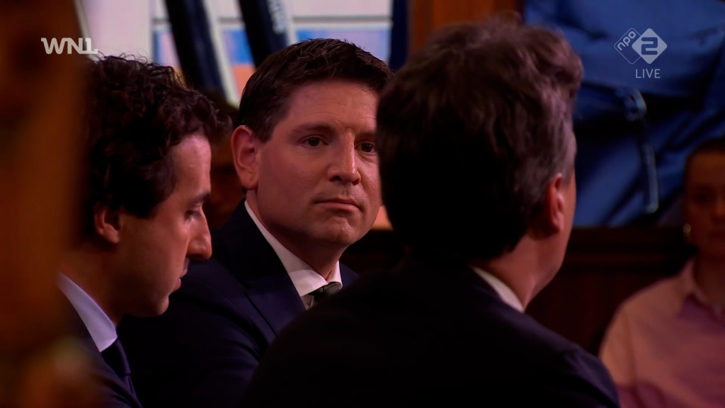 Jan Paternotte, Jesse Klaver en Henri Bontenbal in Café Kockelmann.