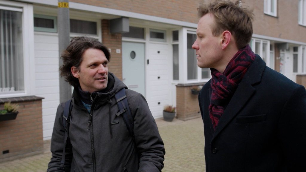 Josse de Voogd en Sam Hagens in Almere.