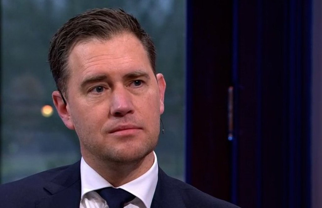 Minister van Financiën Eelco Heinen in WNL Op Zondag.