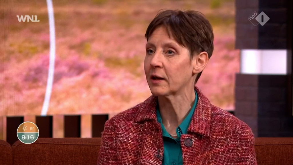 Ruslanddeskundige Helga Salemon in Goedemorgen Nederland op NPO 1.