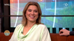 Evi Hanssen in Goedemorgen Nederland op NPO 1.