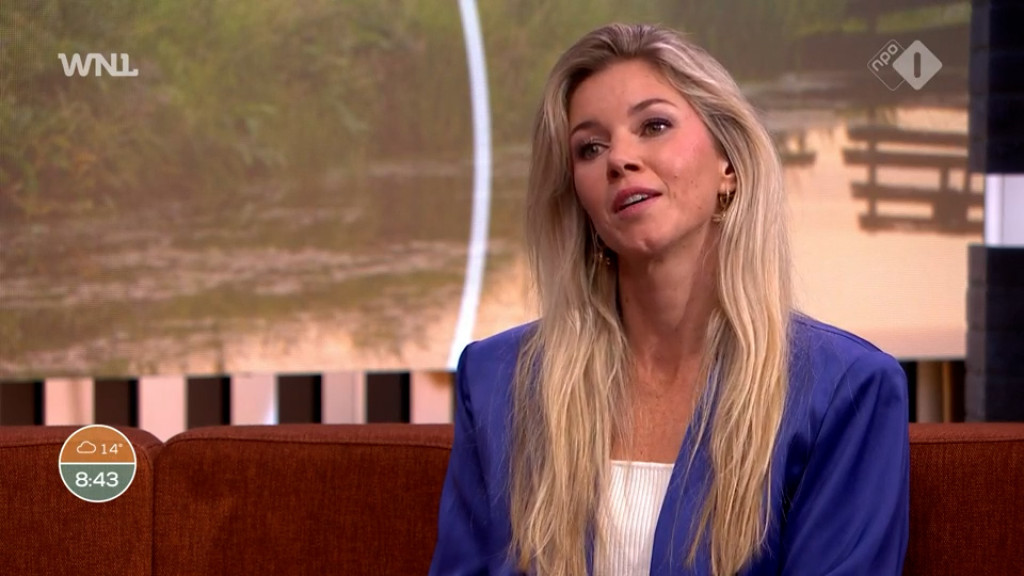 Anouk Hoogendijk in Goedemorgen Nederland op NPO 1.