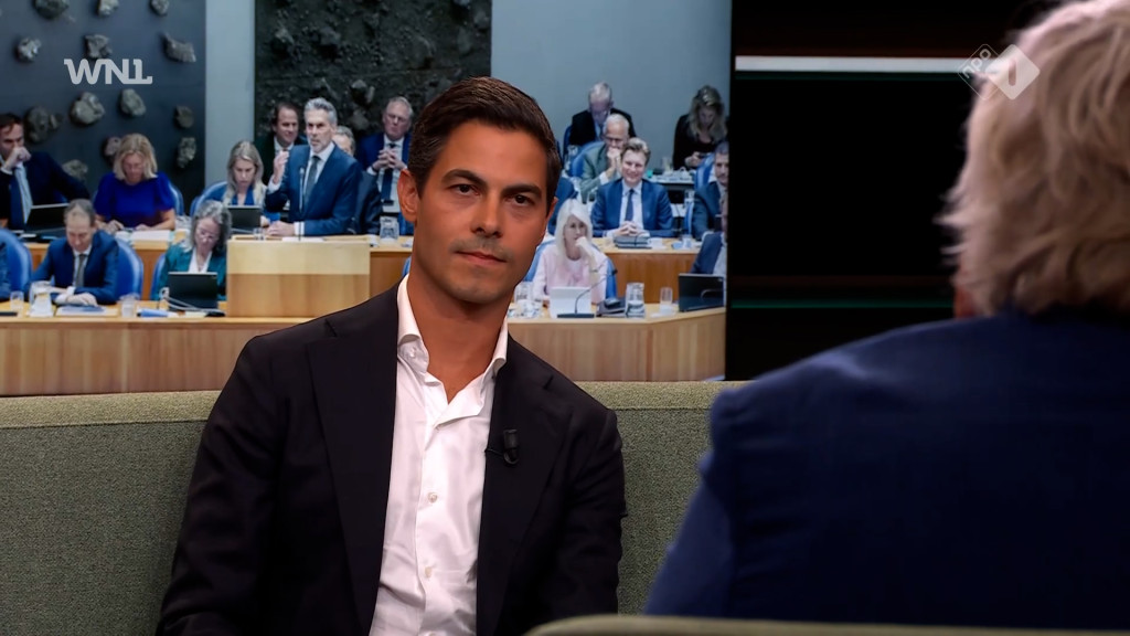 Rob Jetten in Goedenavond Nederland op NPO 1.