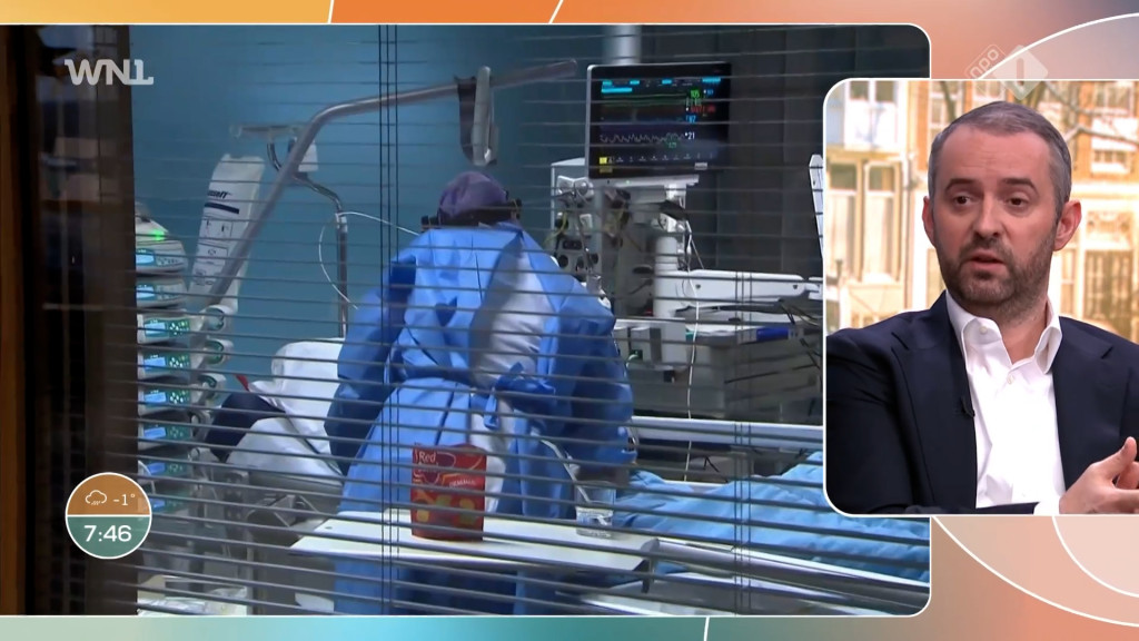 SP-leider Jimmy Dijk over long covid in Goedemorgen Nederland.