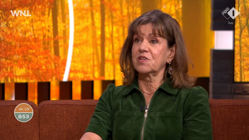 Lia van Bekhoven in Goedemorgen Nederland.