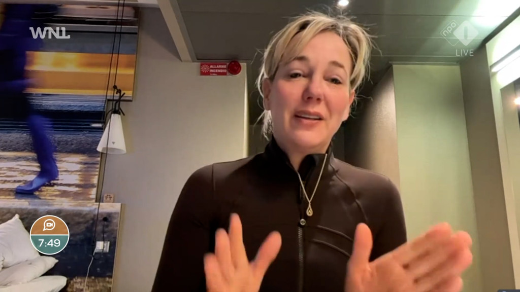 Marianne Timmer in Goedemorgen Nederland.