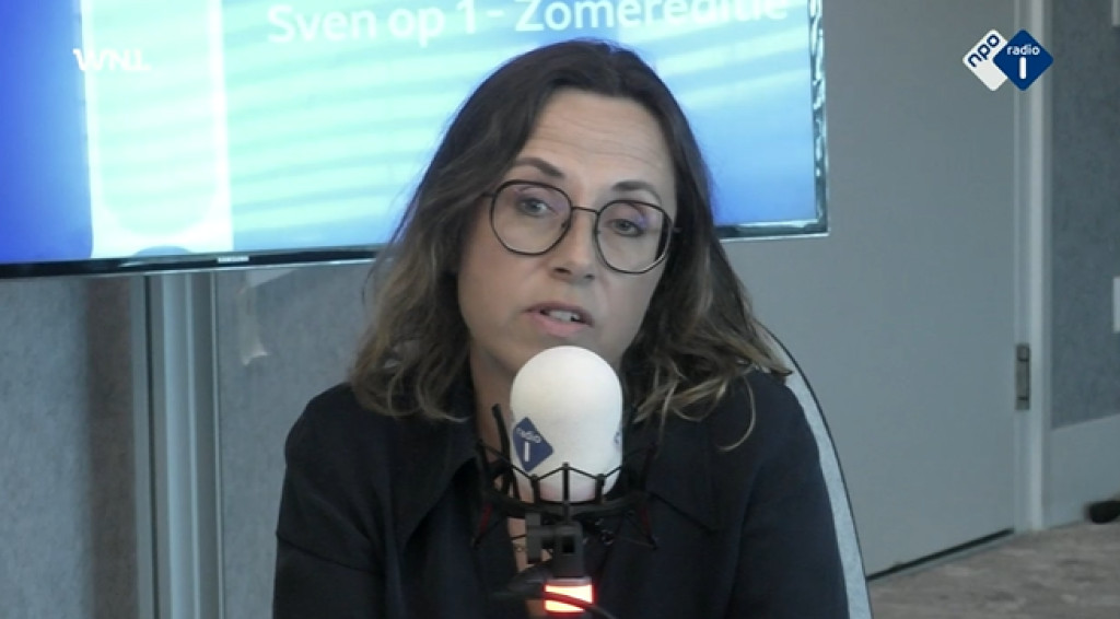 Marieke Blom bij Sven op 1.