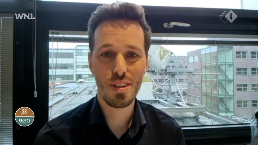 Meteoroloog Maurice Middendorp.