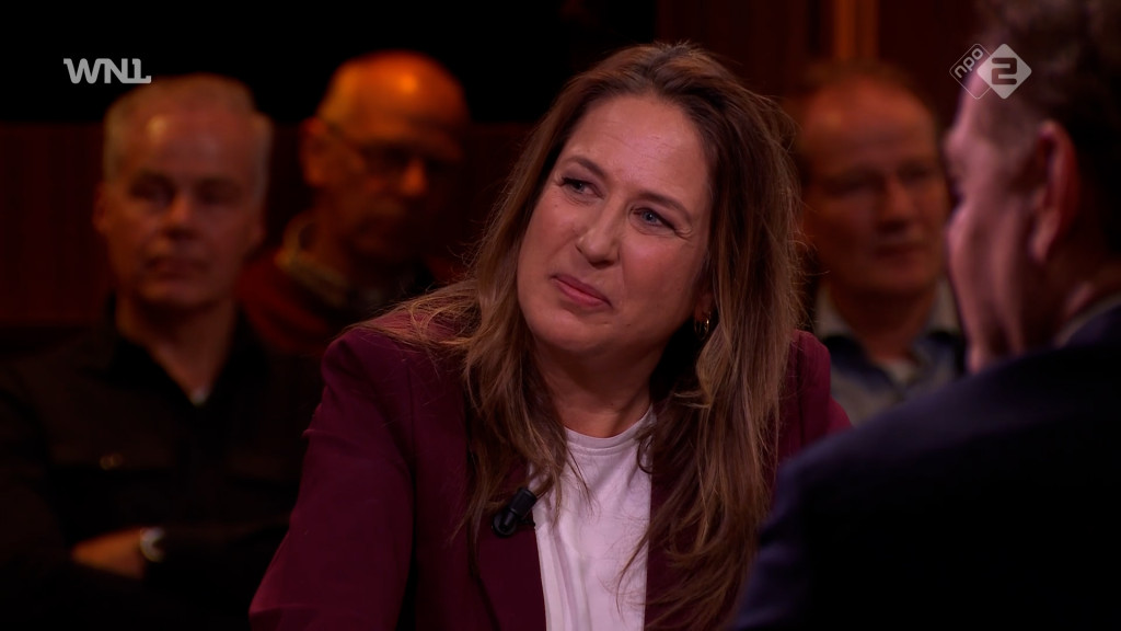 Marjolein Moorman in Café Kockelmann.