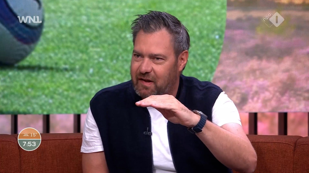 Sjoerd Mossou in Goedemorgen Nederland op NPO 1.
