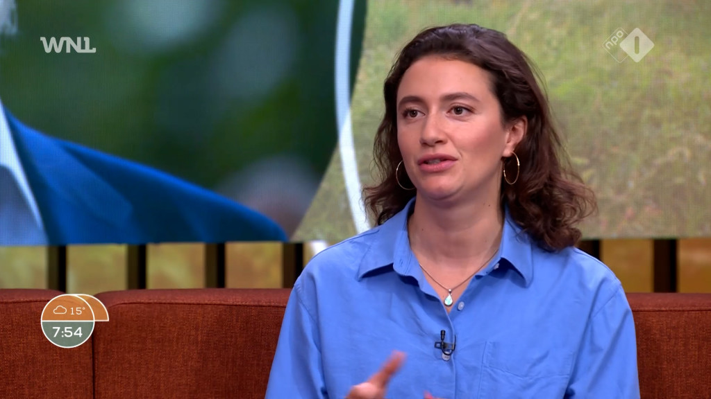 Amerikakenner Nienke de Bruijn in Goedemorgen Nederland op NPO 1.