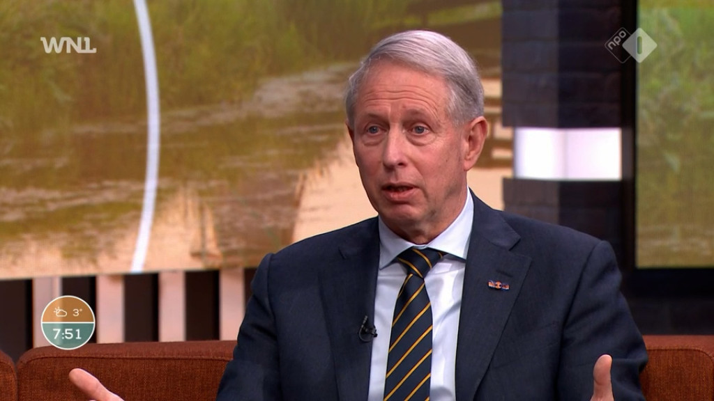 Hoogleraar oorlogsstudies Frans Osinga in Goedemorgen Nederland op NPO1.