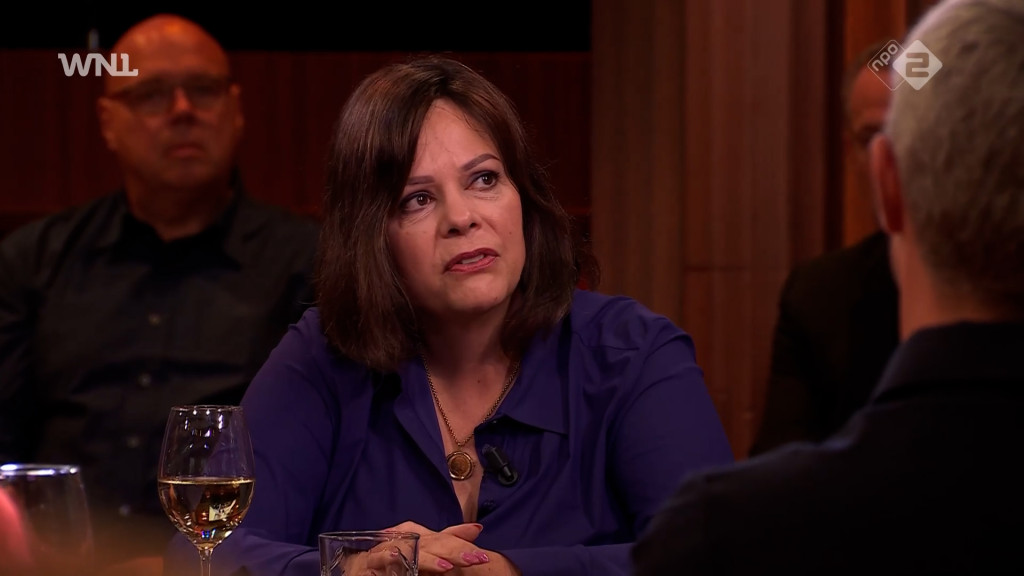 Sandra Palmen in Café Kockelmann.