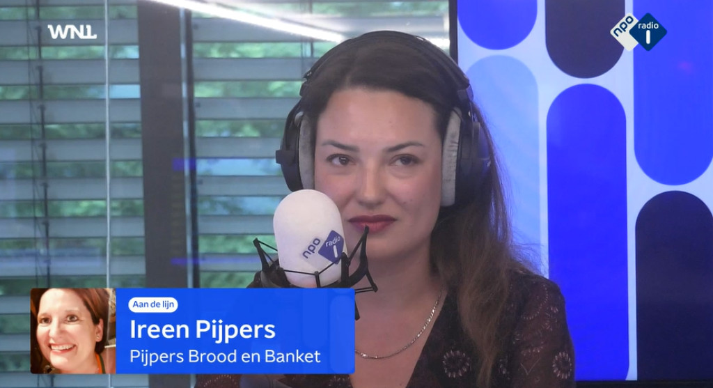 Ireen Pijpers in Stand van Nederland op NPO Radio 1.