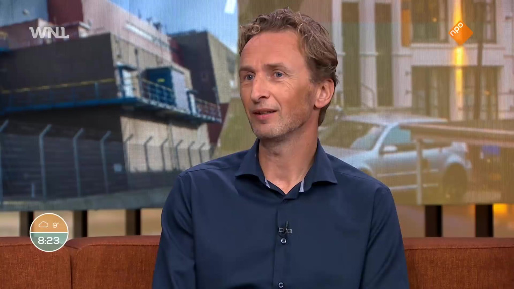 Henk van der Aa in Goedemorgen Nederland.