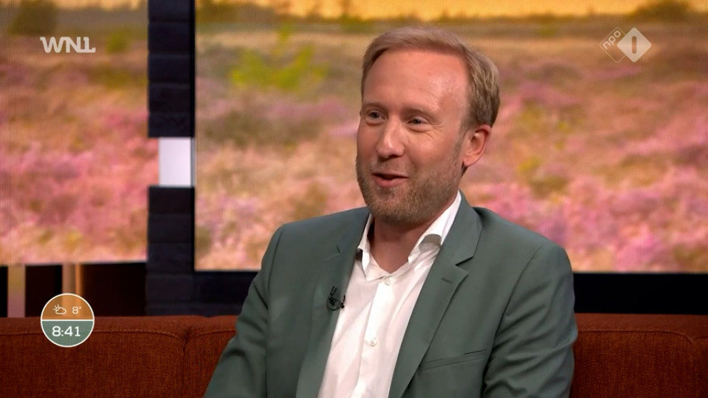 Amerikadeskundige Raymond Mens in Goedemorgen Nederland op NPO 1.