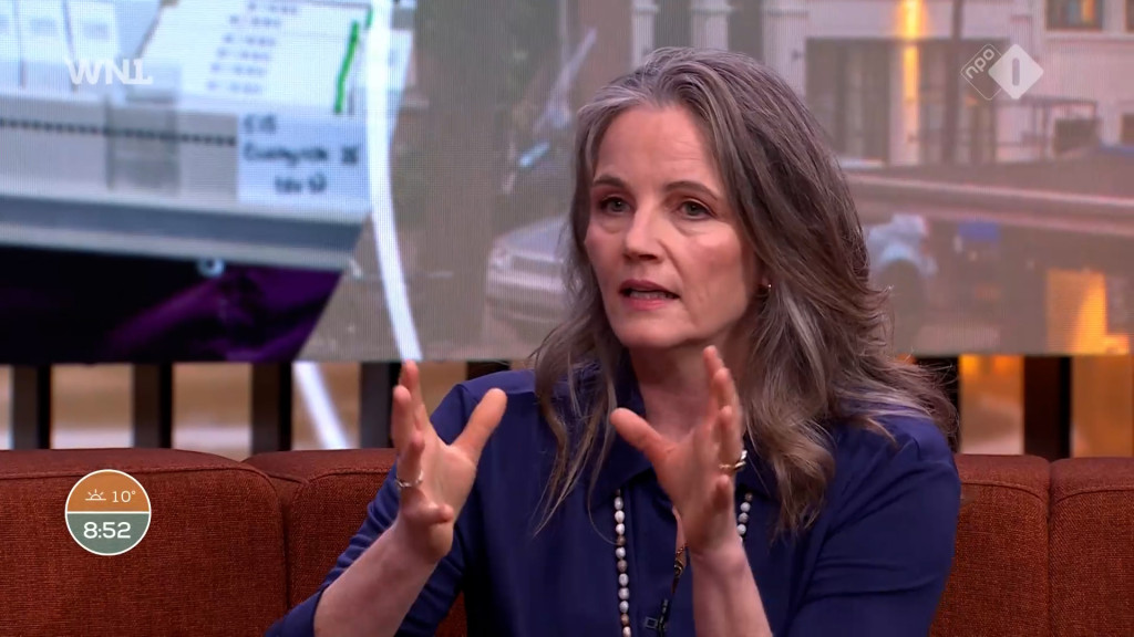 Esther van Rijswijk in Goedemorgen Nederland op NPO 1.