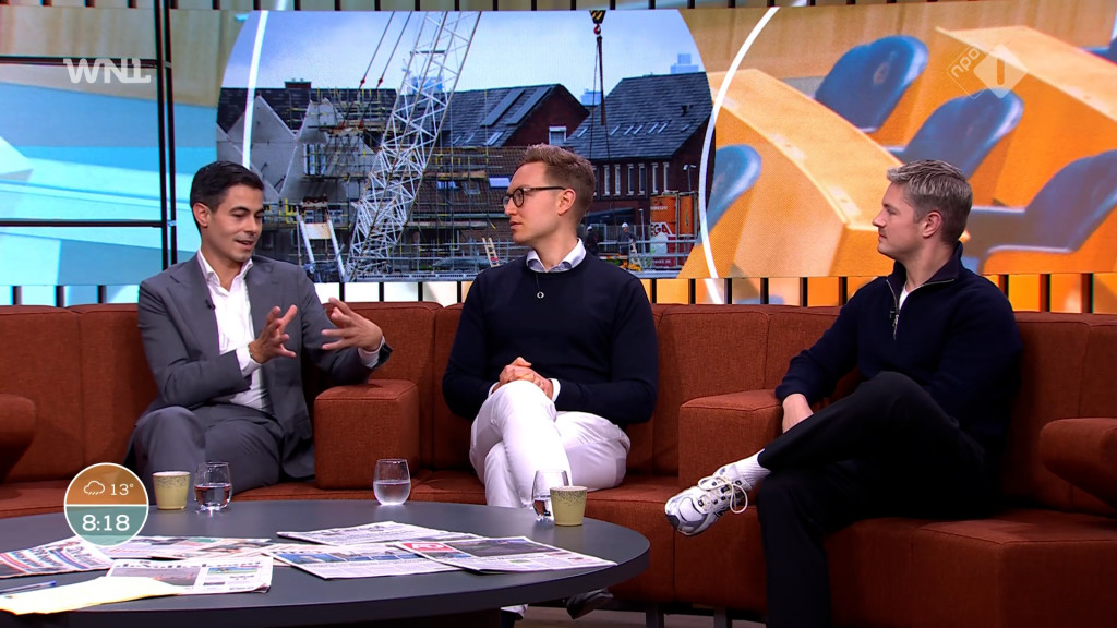 Rob Jetten en Jona van Loenen.