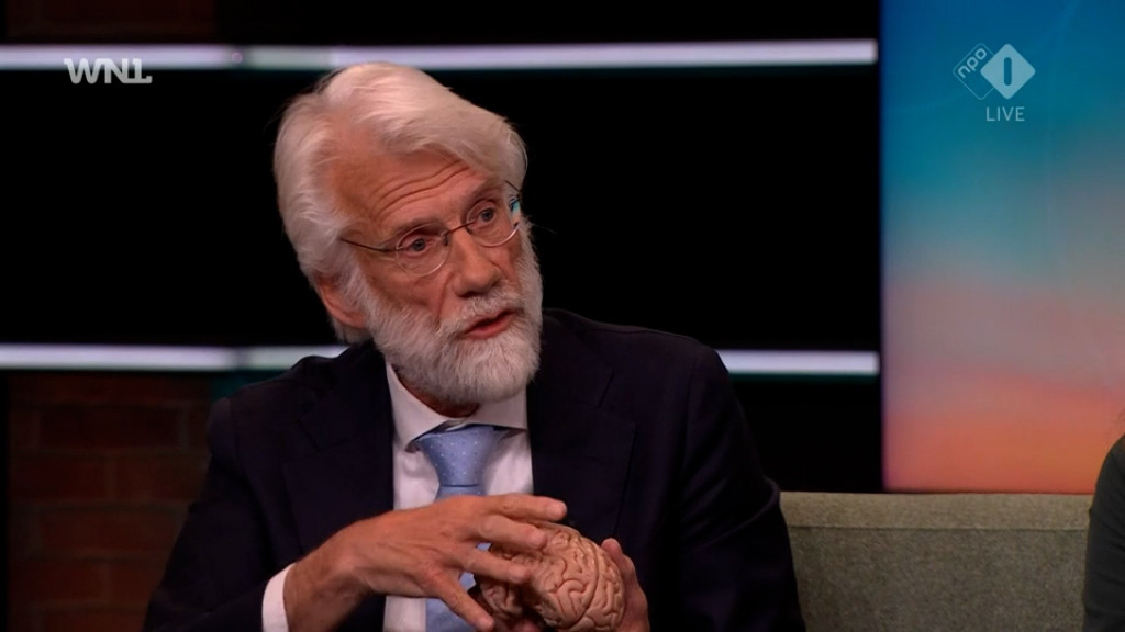 Neuropsycholoog Erik Scherder in Goedenavond Nederland op NPO 1.