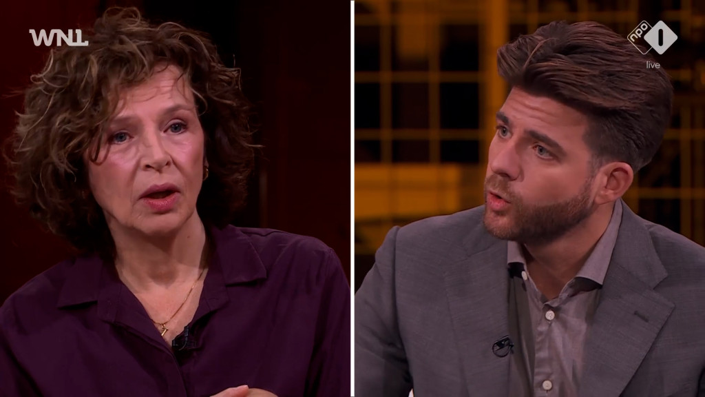 Edith Schippers en Frank van Leeuwen.