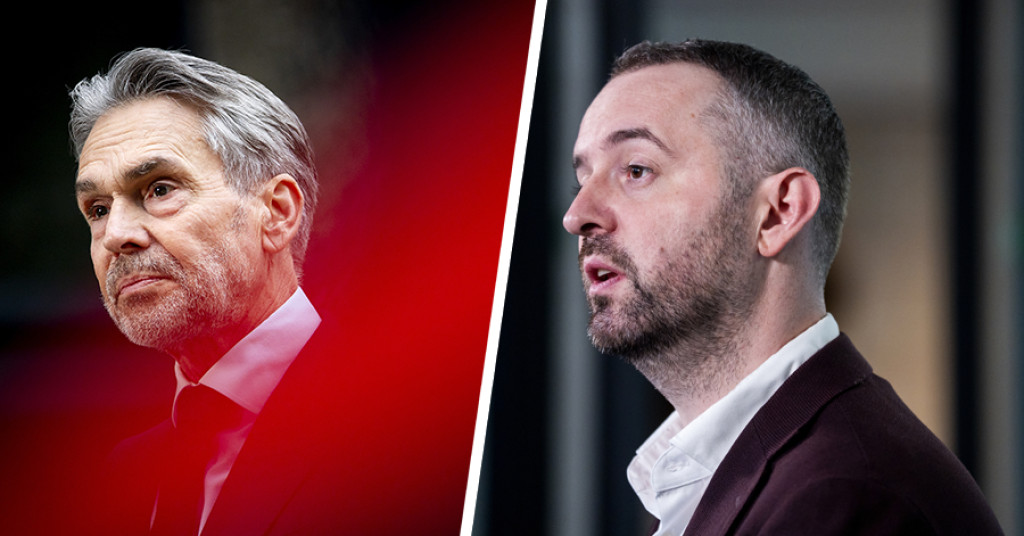 Dick Schoof en Jimmy Dijk.