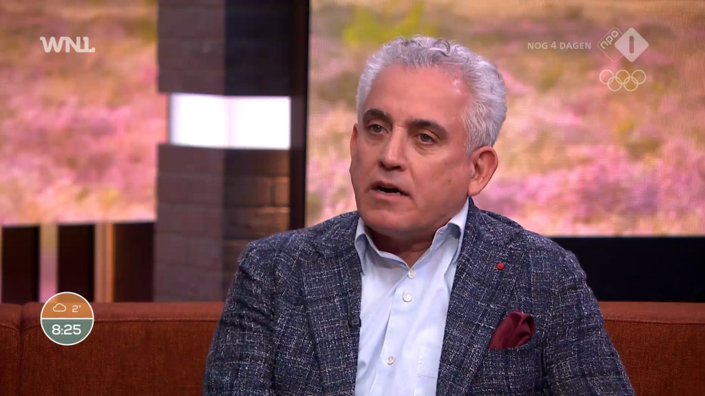 Keyvan Shahbazi in Goedemorgen Nederland.