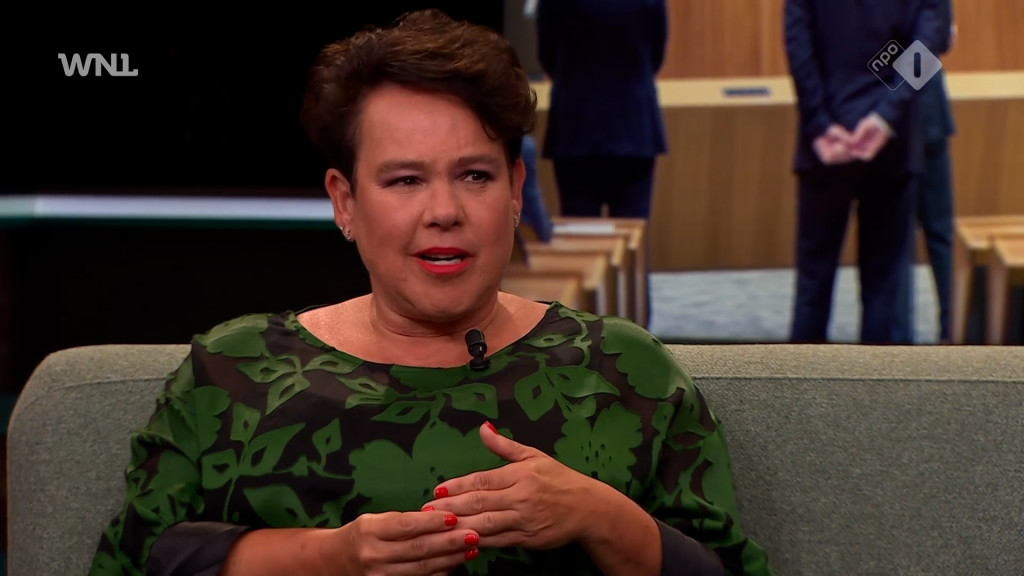 Sharon Dijksma in Goedenavond Nederland.