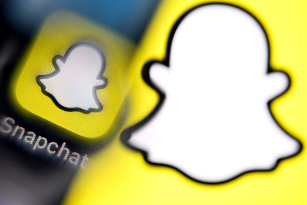 Logo van Snapchat.