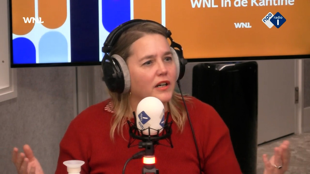 Stine Jensen in WNL In de Kantine.