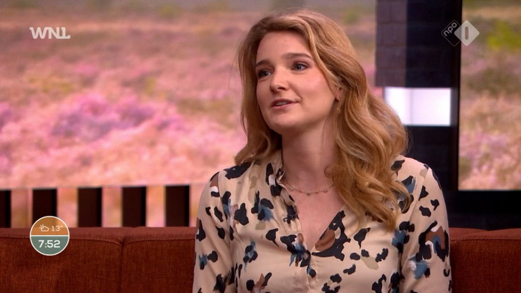 Politiek verslaggever Tessa van Viegen in Goedemorgen Nederland op NPO 1.
