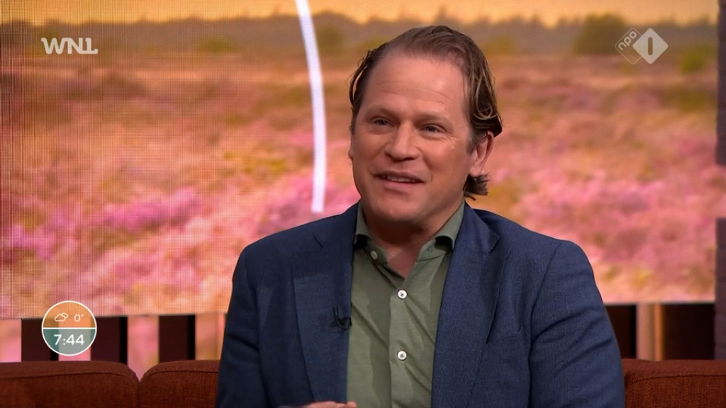 Staatssecretaris van Defensie Gijs Tuinman in Goedemorgen Nederland op NPO 1.