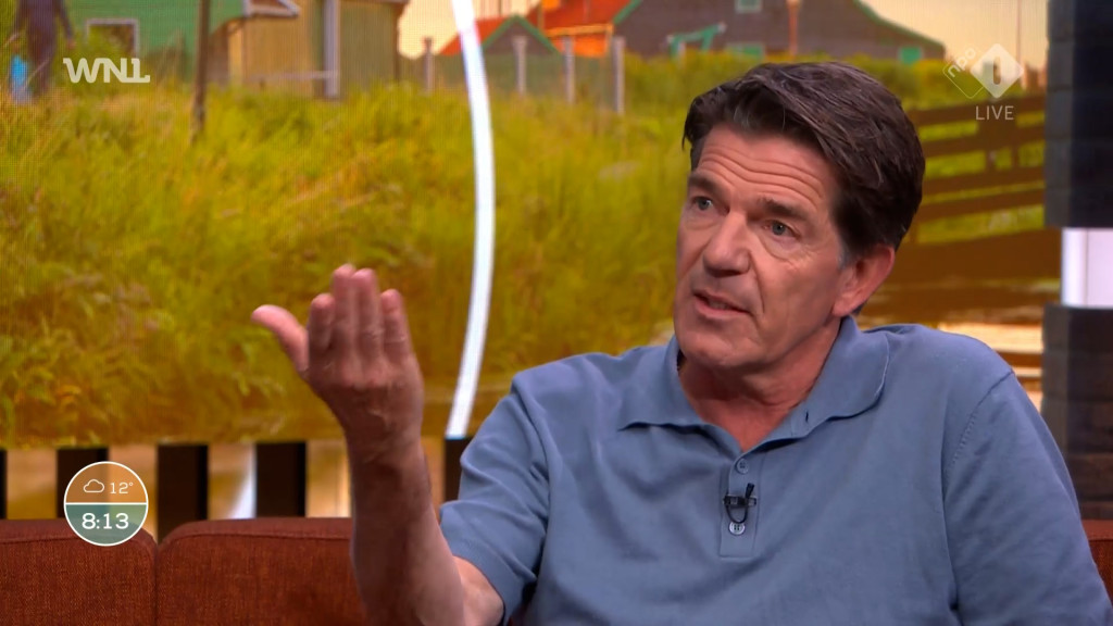 Twan Huys in Goedemorgen Nederland op NPO 1.