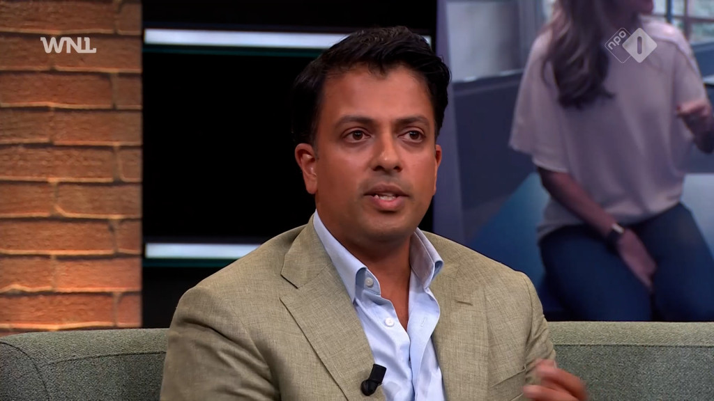 Telegraaf-hoofdredacteur Kamran Ullah.