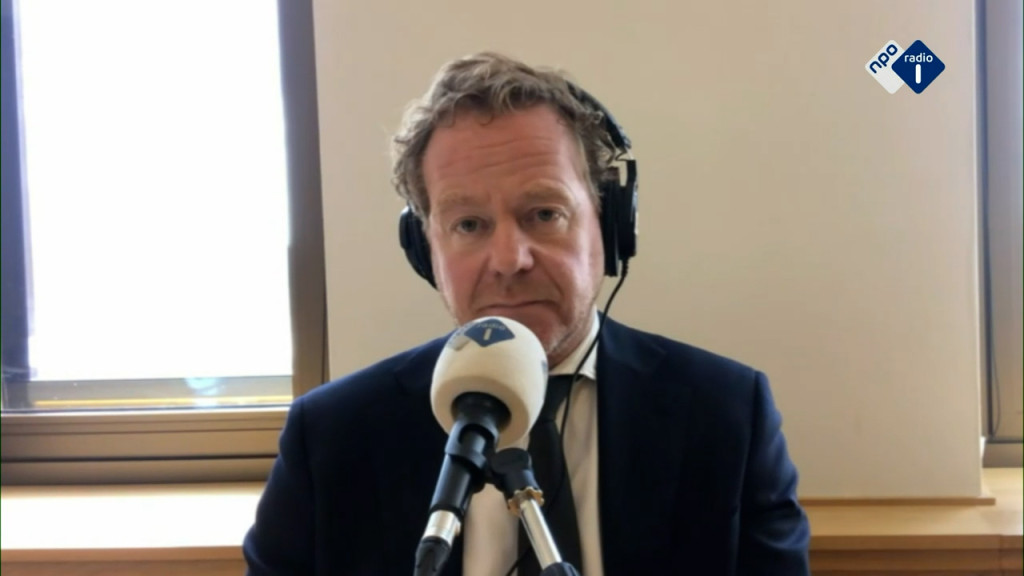 Minister David van Weel in Sven op 1.