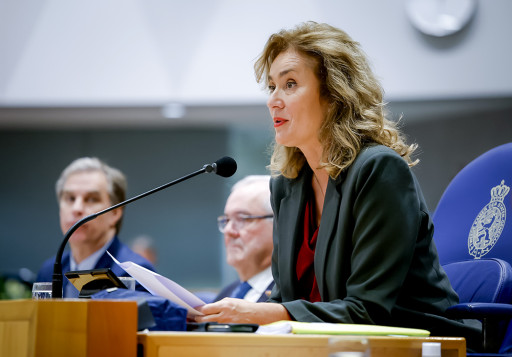 Oud-Kamervoorzitter Vera Bergkamp.