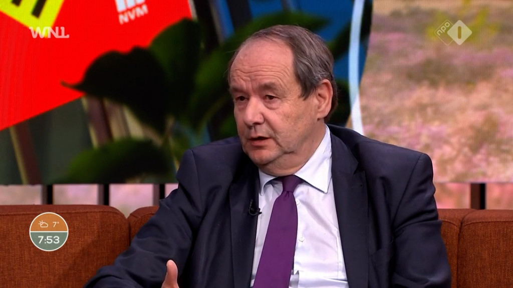 Hans Vijlbrief (D66) in Goedemorgen Nederland op NPO 1.