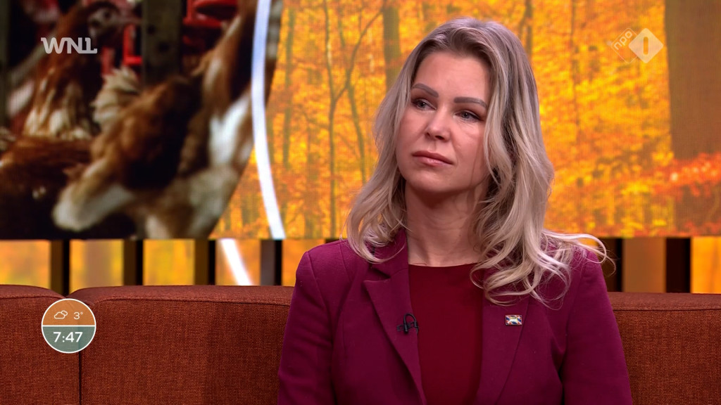 Femke Wiersma, minister van Landbouw, Visserij, Voedselzekerheid en Natuur.